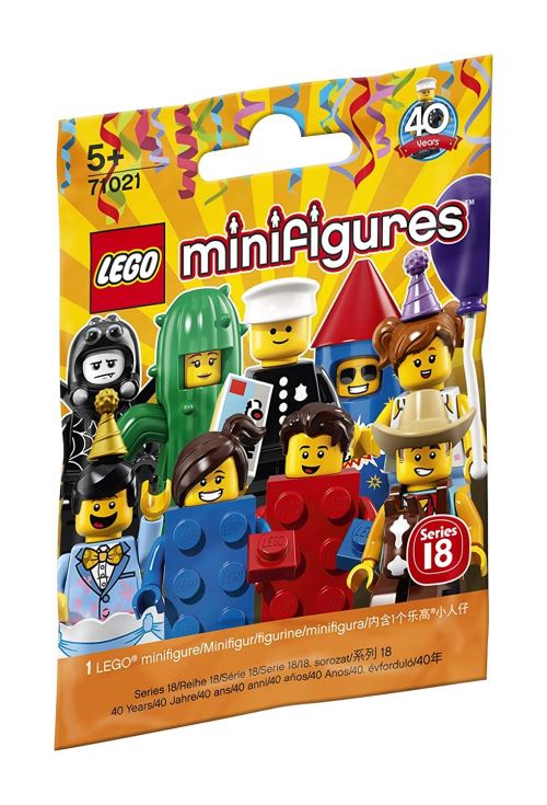 Lego 71021 minifigures - serie speciale 40 ans (sachet vendu a l unite)