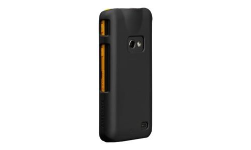 Case-Mate Barely There - Beschermende bedekking voor mobiele telefoon - plastic - zwart - voor Samsung Galaxy Beam