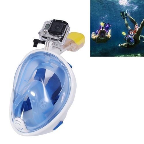 Masque de plongée sous-marine adulte masque de natation support de caméra