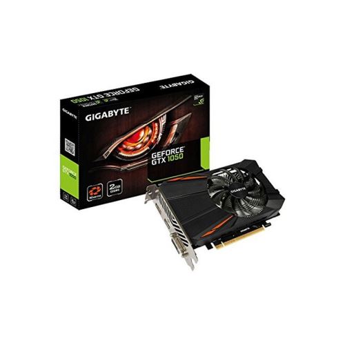 Gigabyte GeForce GTX 1050 D5 2G Carte graphique NVIDIA GeForce GTX 1050 2 Go GDDR5 PCIe 3.0 x16 DVI HDMI DisplayPort Carte graphique Achat prix fnac