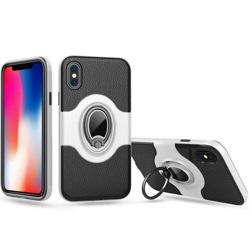 Iphone X / Xs Coque Protection Plastique Bouclier Arrière Blanc Als80529