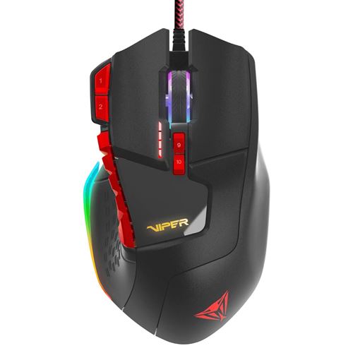 Patriot memory pv570luxwk usb laser 12000dpi droitier multi souris