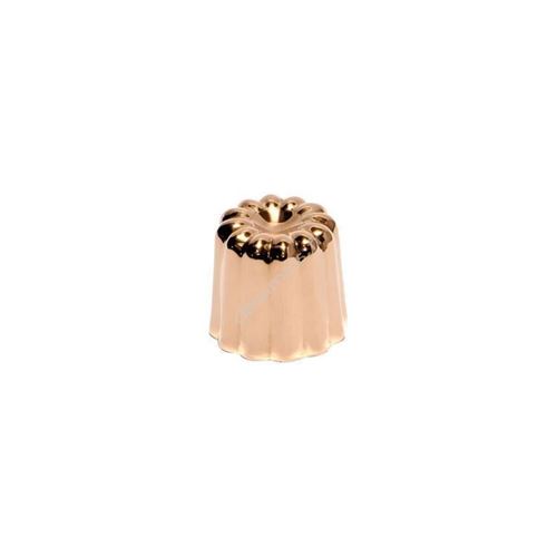 Patisse 719197 lot de 3 cannelés bordelais cuivre 17,5 x 6 x 6 cm