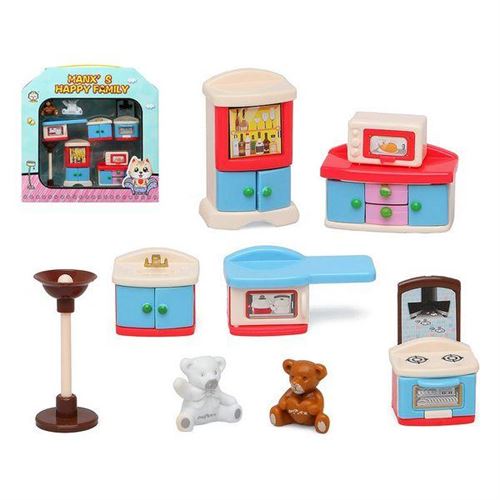 Accessoires pour maisons de poupées Happy Family Kitchen