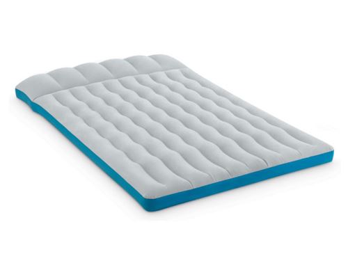 INTEX Matelas de Camping Gonflable - 2 places - Gris