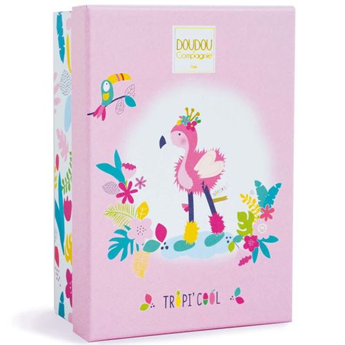 doudou et compagnie flamant rose