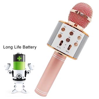 22€ sur Microphone Android iOs Karaoké Bluetooth 4.2 Haut-Parleur
