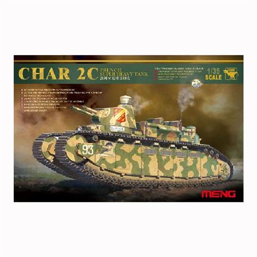 French Super Heavy Tank Char 2c - 1:35e - Meng-model