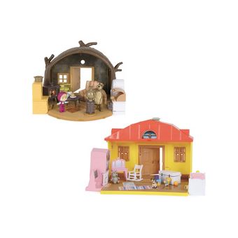 Coffret Hutte Et Maison Masha Autres Figurines Et Repliques Achat Prix Fnac