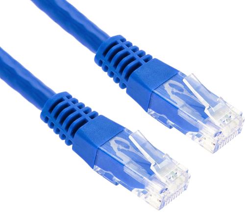 Exc 973010 Câble réseau Cat. 5e U/UTP – Bleu