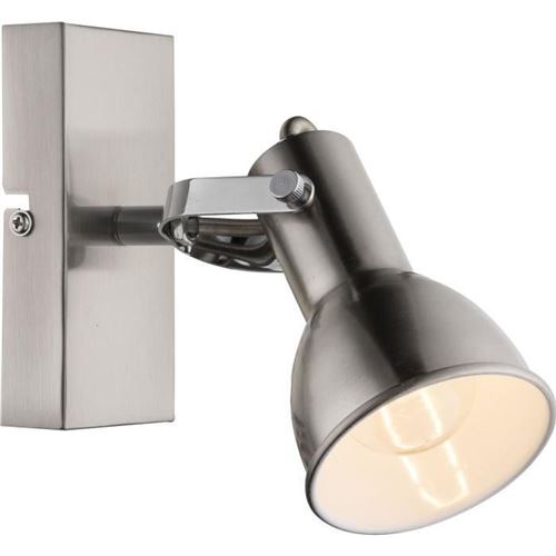 Globo spot nickel mat l14 x l8 x h15,5 cm globo lighting 54642-1