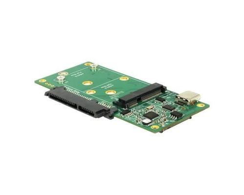 DeLOCK Adaptateur d'interface 2.5, mSATA, M.2 M.2 Card - SATA 6Gb-s - mSATA USB