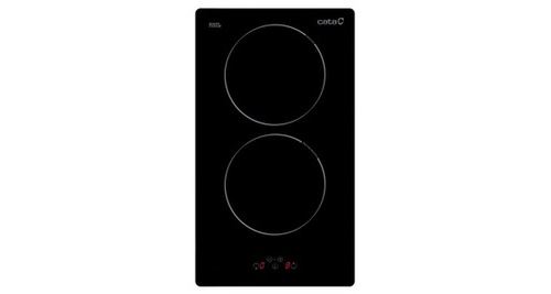 CATA IB 302 BK - Table de cuisson à induction - 2 plaques de cuisson - Niche - largeur : 27.5 cm - profondeur : 50 cm - noir