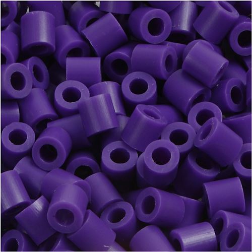 Creotime perles 5 mm 1100 pièces violet foncé