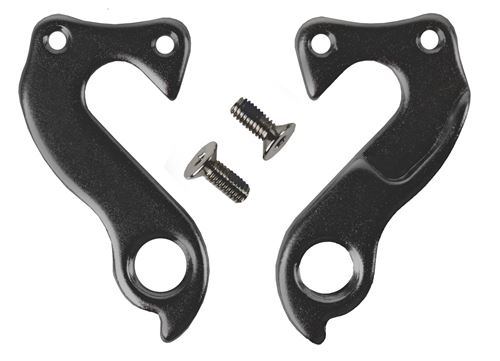 TOM Patte de dérailleur 57.44 mm noir chacun