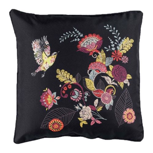 Douceur D'intérieur Imprimé Coussin Déco "Botania" 40X40cm Multicolore