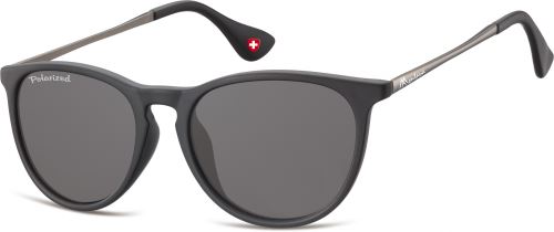 Montana lunettes de soleil unisexe polarisé noir mat (MP24)