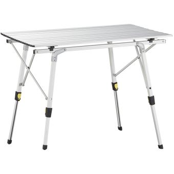 Uquip Variety L Table Pliante en Aluminium pour 6 Personnes 120x70cm Réglable en Continu en Hauteur 