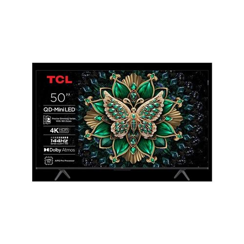 Smart TV tcl 50C6K UKX1 50 pouces 4K QLEDLCD