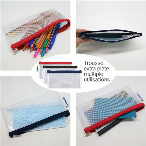 Pochettes plastique à zip