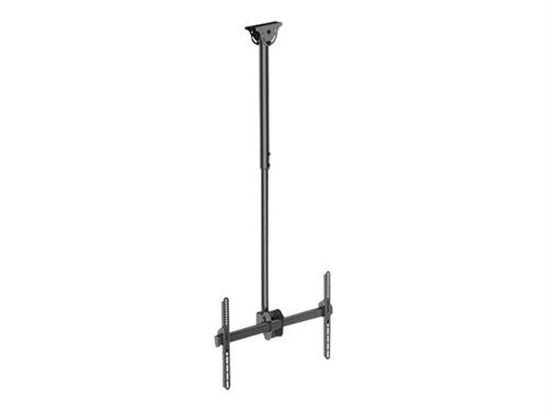 TECHly LED500 - Support - full-motion - pour TV LCD - acier - noir - Taille d'écran : 37-70 - montable au plafond