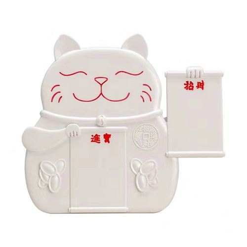 Haut-parleur Bluetooth A88 Lucky Cat Blanc