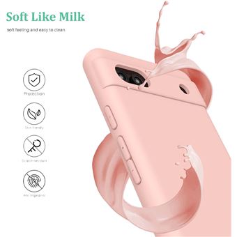Coque Silicone Rose + 2 Verres Trempes Pour Google Pixel 8 Pro Little Boutik© - Google/Pixel 8 Pro - little-boutik