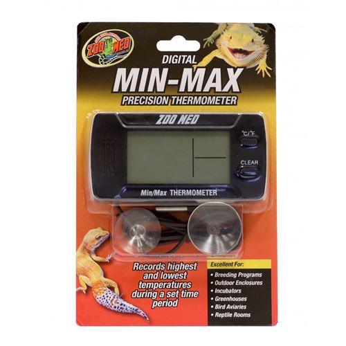 Thermomètre digital de précision mini maxi TH-32 E pour reptiles