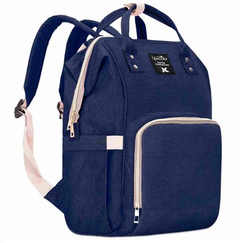 Sac À Langer Bleu Herzberg Hg03206-Blu
