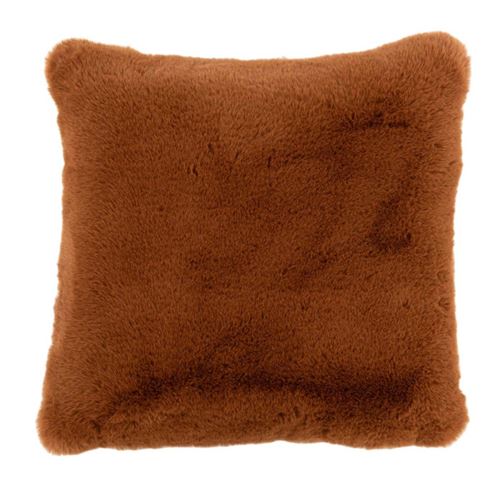 Generique Coussin Imitation Fourrure "Cutie" 45X45cm Sienna - Image 2