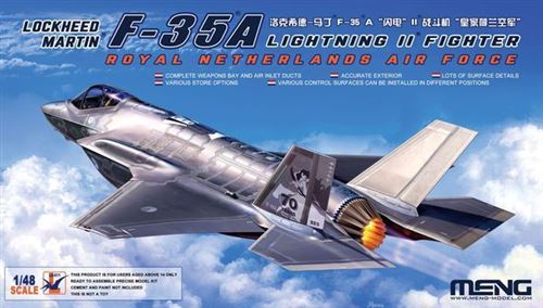Meng Lockheed Martin F-35A Lightning Ii Fighter Royal Netherl Airforce - 1:48E -Model - Image 2