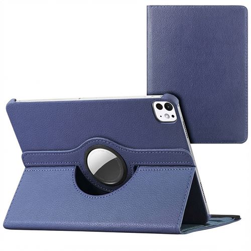 imoshion 360° draaibare Bookcase voor de Apple iPad Pro 11 (2025) M5 / (2024) M4 - Donkerblauw