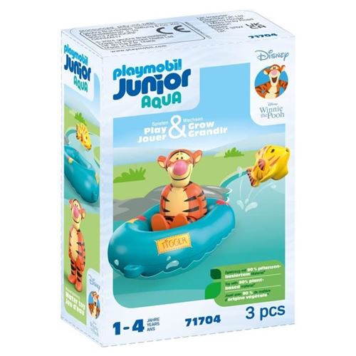 Acheter Junior 71704 Tigrou avec canot, Flotte dans l'eau, Jouet pour le bain, Junior & Disney, Des 12 mois État correct - 18,71 € Junior 71704 Tigrou avec canot, Flotte dans l'eau, Jouet pour le bain, Junior & Disney, Des 12 mois État correct - N/A reconditionné disponible sur Fnac