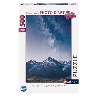 Puzzle 500 p la voie lactée sur laiguille verte