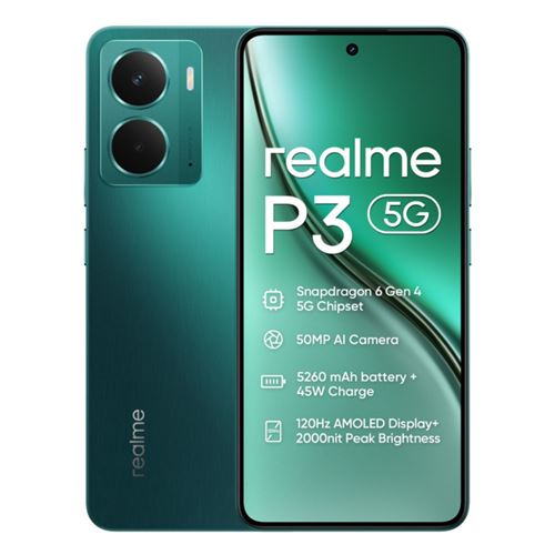 Realme P3 5G - 8/256GB - Vert