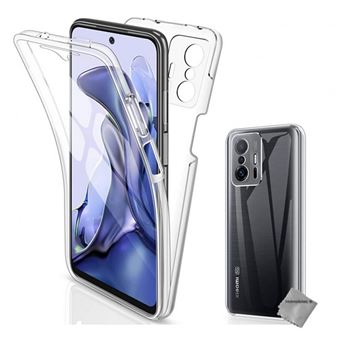 Coque en silicone COOL 3D pour Xiaomi Redmi Note 12 Pro Plus 5G (avant + arrière transparent