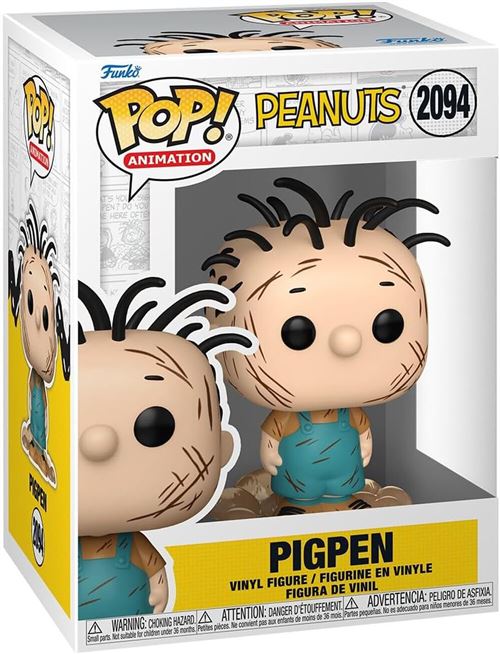 Funko Vert Figurine Pop Peanuts Snoopy Pigpen - Image 2
