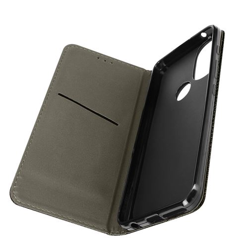 Avizar Étui pour Motorola Moto G71 5G avec Clapet Porte-carte Fonction Support Avizar noir