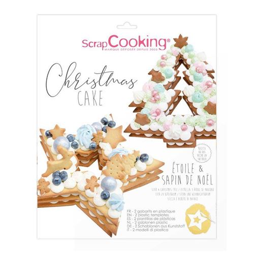 Coffret 2 gâteaux de Noël - Christmas Cake - ScrapCooking