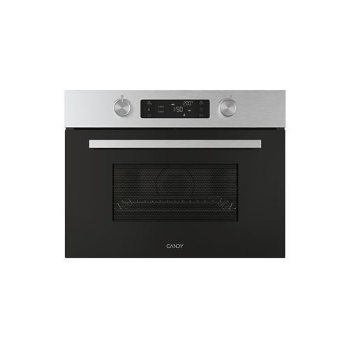 Candy CA4MWNBB6N Noir, Acier inoxydable Micro-onde combiné Intégré 44 L 900 W