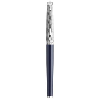 WATERMAN Hémisphère L'Essence du bleu Stylo roller, Bleu, recharge noire pointe fine, Coffret cadeau