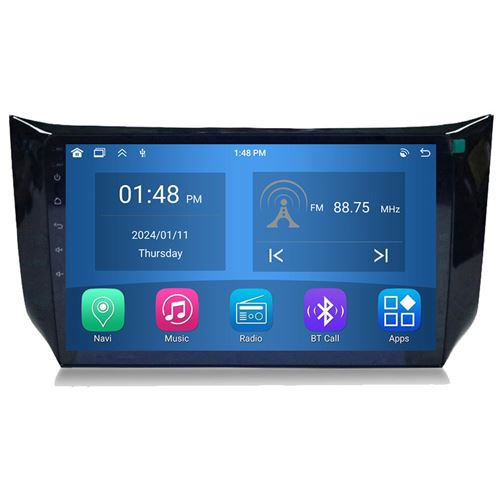 Autoradio RoverOne® Bluetooth CarPlay Android Auto Navigation 4Go RAM 64Go ROM pour Nissan Sylphy B17 Sentra 12 2012-2018