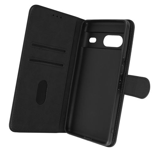 Housse pour Google Pixel 7 Clapet Portefeuille Fonction Support Vidéo Avizar Noir