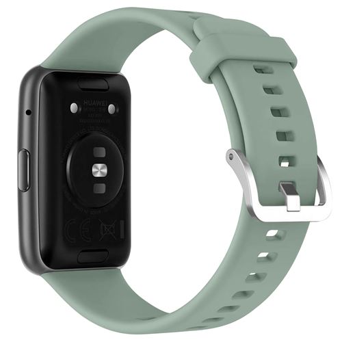 Avizar Vert Bracelet Pour Huawei Watch Fit 2 Silicone Résistant Sangle À Trous Pâle - Image 3