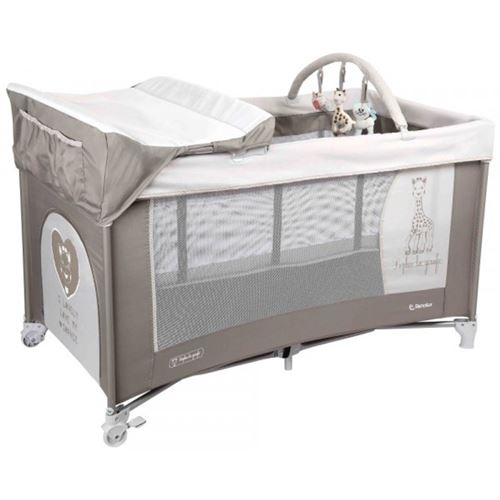 RENOLUX Lit parapluie Optic Z - Sophie la Girafe So Chic