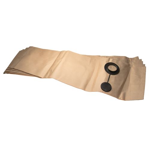vhbw 5x Sacs filtrants remplacement pour Festool FIS-SR 5/6, 483143 pour dispositif d'aspiration - papier, 29,7cm x 99,6cm, couleur sable