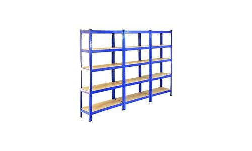 Monster Racking - 3 Rayonnages T-Rax Bleus 75cm x 30cm x 150cm - Image 3