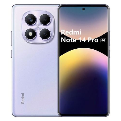 Xiaomi Redmi Note 14 Pro 4G 8GB RAM 256GB ROM - Violet 