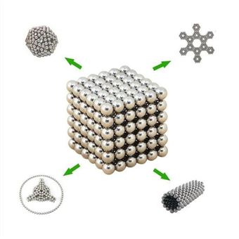216 pcs Magnétique Aimant Magnétique Perles Bricolage Puzz Balls 3D Magique  Enfants Jouets Option 5mm - Jeux classiques - à la Fnac