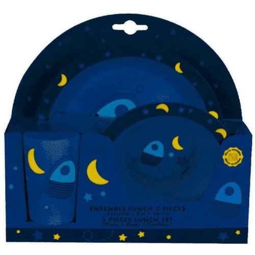 Non Communiqué Noir Fun House Set Repas Espace Pour Enfant